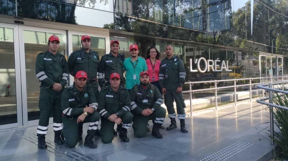 Sede da Loreal Brasil em Simulado de Emergência com o Brasil Resgate