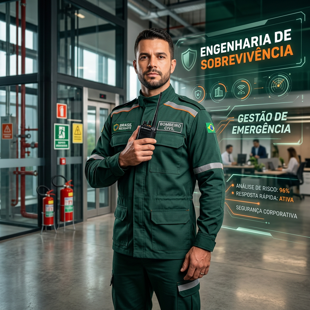 BRASIL RESGATE especializada em gestão de Brigada de Incêndio e Bombeiros Civis.